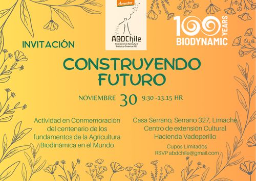 Conmemoración 100 Años conferencias Agricultura Biodinámica