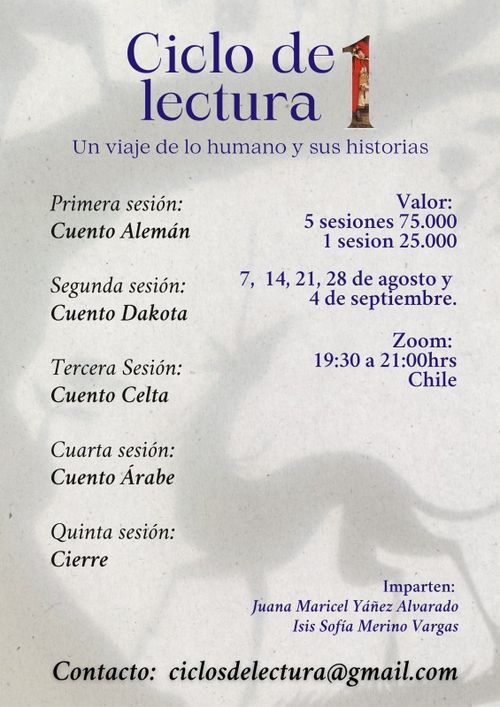 Ciclos de lectura: ¿Qué nos cuentan los cuentos, más allá de las palabras? CUENTO ALEMÁN
