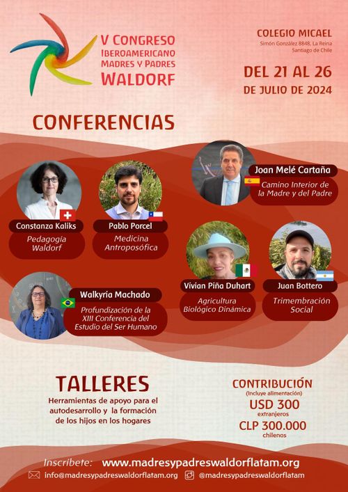 V congreso Iberoamericano Madres y Padres Waldorf