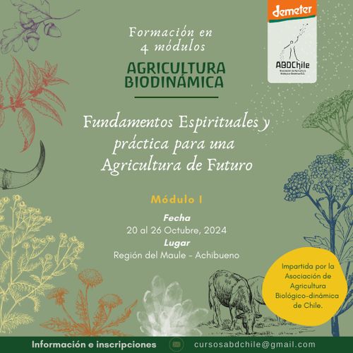 Charla Informativa FORMACIÓN en AGRICULTURA BIODINÁMICA