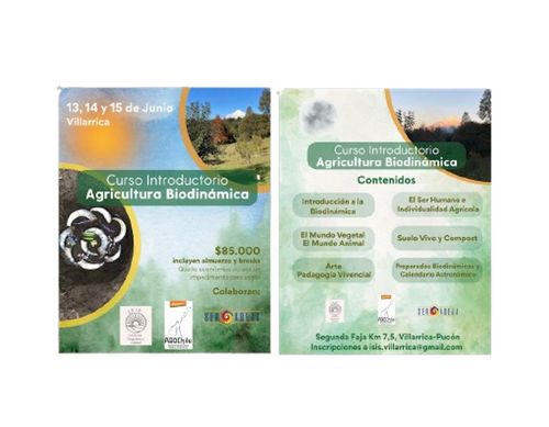 CURSO INTRODUCTORIO AGRICULTURA BIODINAMICA