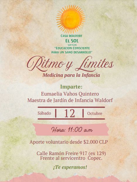 Taller:  Ritmo y Límites "Medicina para la Infancia" 