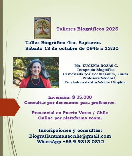 Taller biográfico 4° septenio