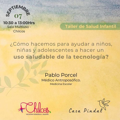 Charla: ¿Cómo ayudamos a los niños y adolescentes a hacer un uso saludable de la tecnología?