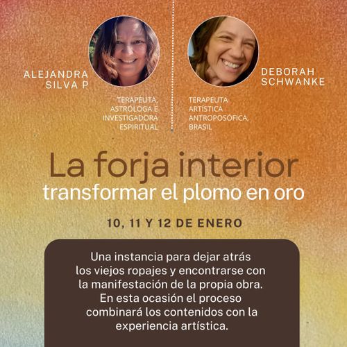 Taller: La forja interior, transformar el plomo en oro