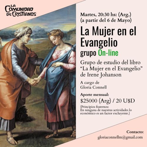 Grupo de estudio: La mujer en el Evangelio.
