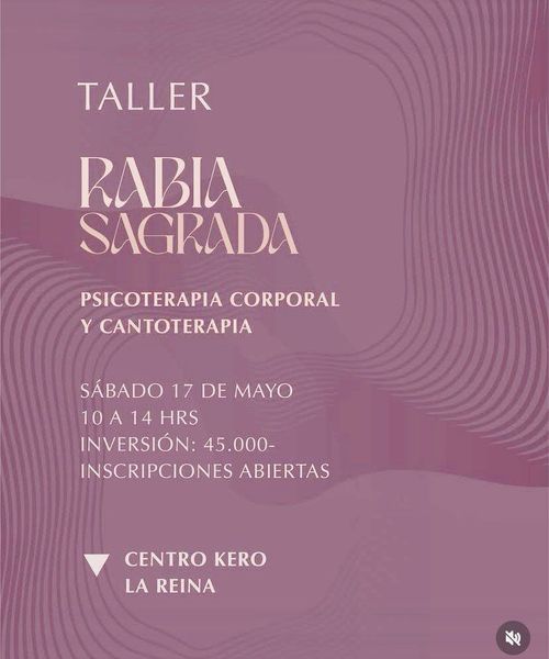 Taller: Rabia Sagrada