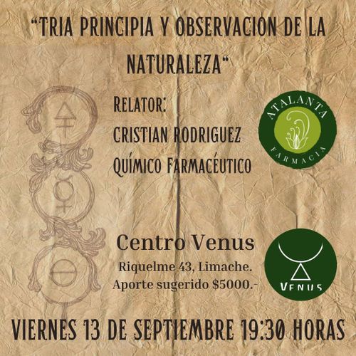 Tria Principia y observación de la naturaleza