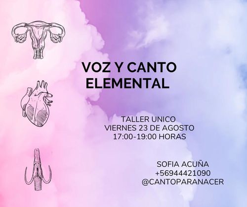 Taller: Voz y Canto Elemental