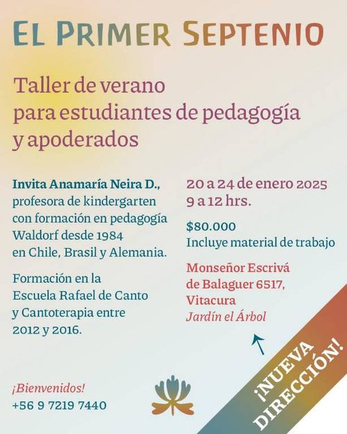 Taller de verano: El primer septenio