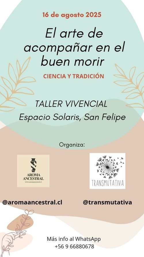 El arte de acompañar el buen morir