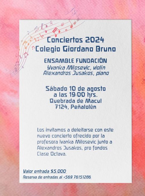 Conciertos 2024: Ensamble Fundación