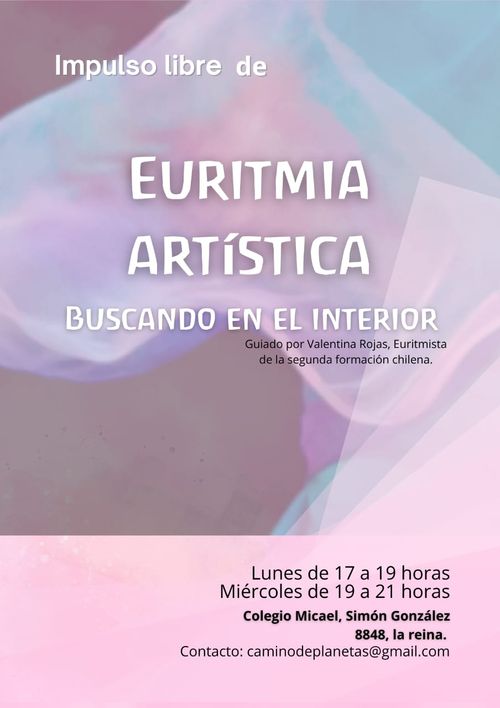 Impulso libre de Euritmia Artística: Buscando en el interior