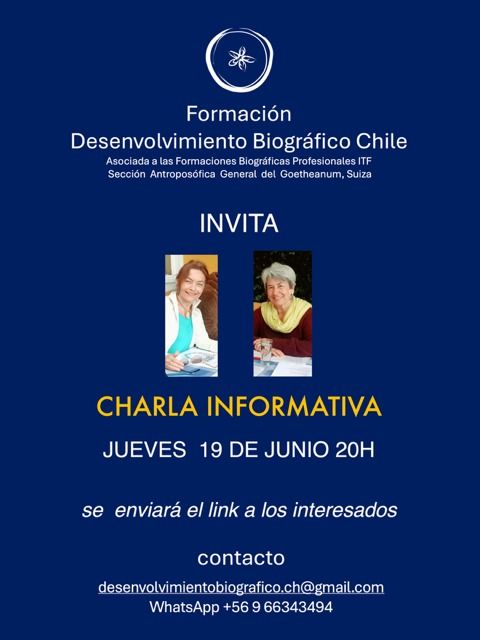 Charla informativa Formación Terapia Biográfica
