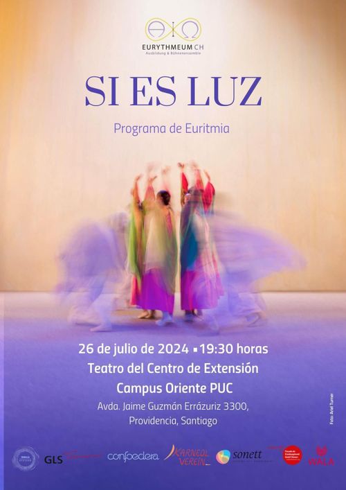 Programa de Euritmia: "Si es luz"