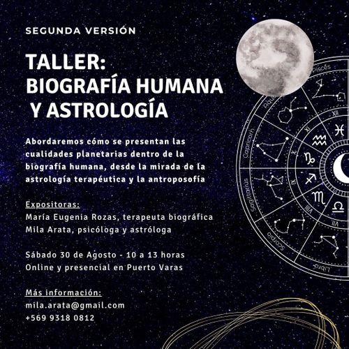 Taller: Biografía humana y Astrología