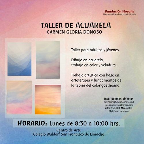 Taller de Acuarela y Veladura con Carmen Gloria Donoso