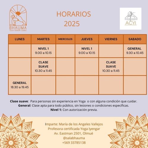Clases de Yoga Iyengar
