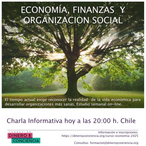 Charla informativa: Economía, Finanzas y Organización Social